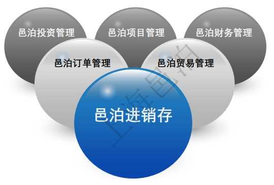 邑泊進(jìn)銷存源于邑泊ERP，而邑泊ERP進(jìn)過多年演化，已經(jīng)不僅僅是個傳統(tǒng)意義上的ERP產(chǎn)品，更多的是一系列ERP解決方案，包括邑泊訂單管理、邑泊貿(mào)易管理、邑泊投資管理、邑泊項(xiàng)目管理和邑泊財(cái)務(wù)管理。