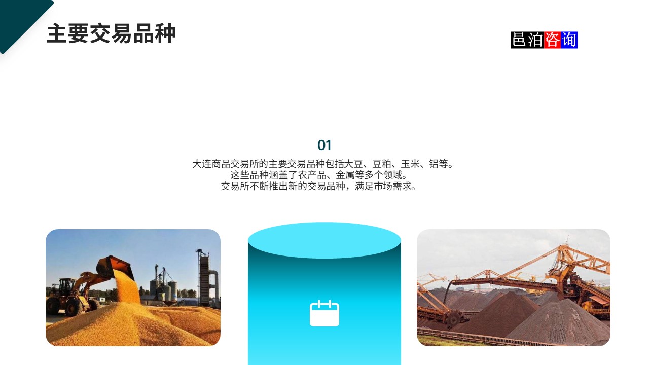 邑泊數(shù)字化智能化技術(shù)國內(nèi)商品和期貨交易所主要交易品種