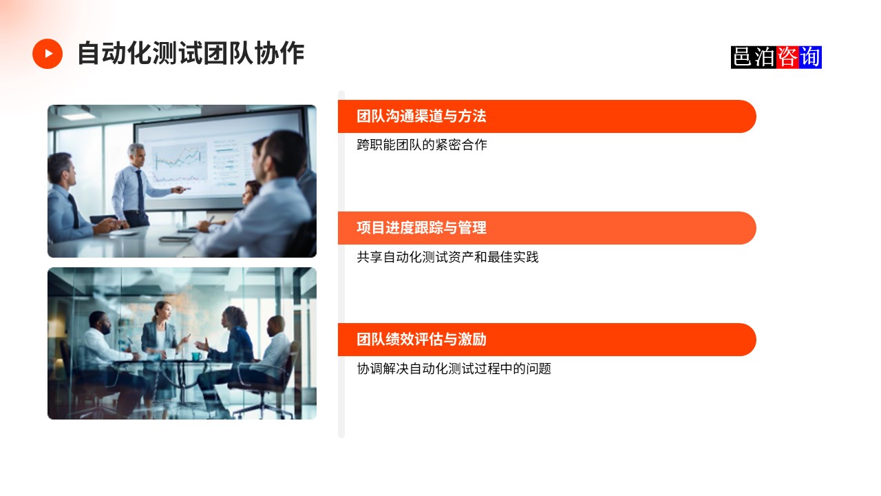 邑泊數(shù)字化智能化技術(shù)軟件產(chǎn)品自動化測試自動化測試團(tuán)隊(duì)協(xié)作