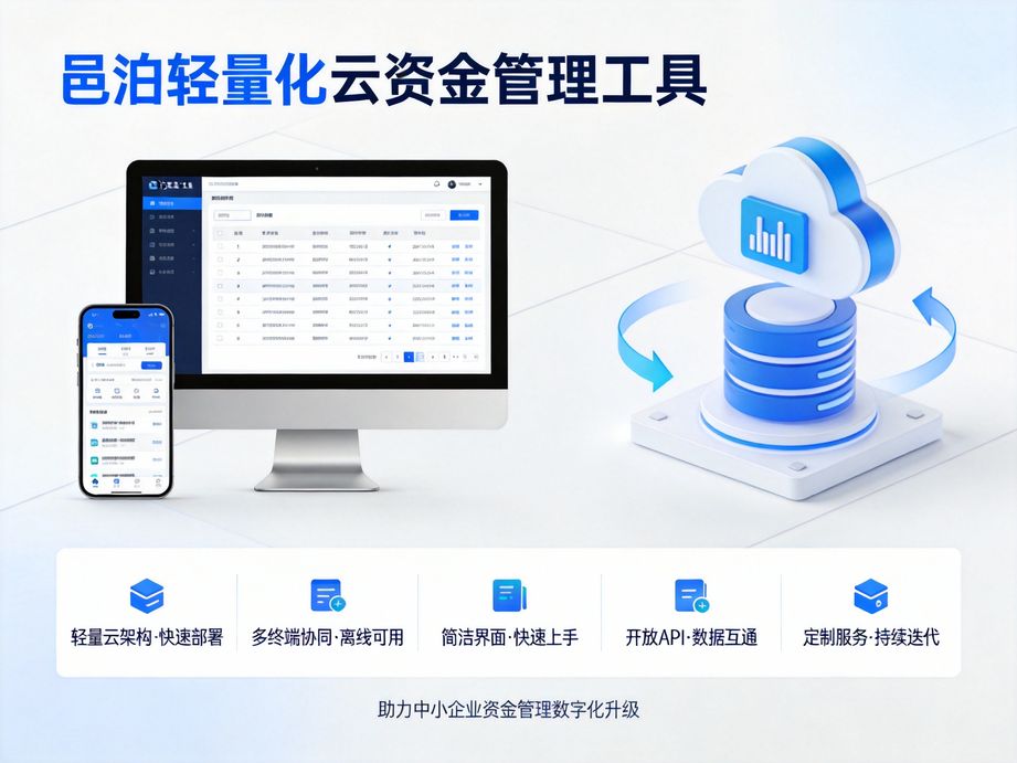 邑泊深耕企業(yè)財資數(shù)字化領(lǐng)域，資金管理軟件可實現(xiàn)多銀行賬戶資金統(tǒng)管，實時同步交易數(shù)據(jù)掌握資金動態(tài)。