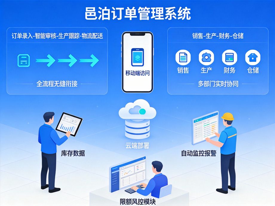 邑泊注重客戶體驗(yàn)升級(jí)，訂單管理軟件實(shí)現(xiàn)訂單狀態(tài)實(shí)時(shí)透明化展示