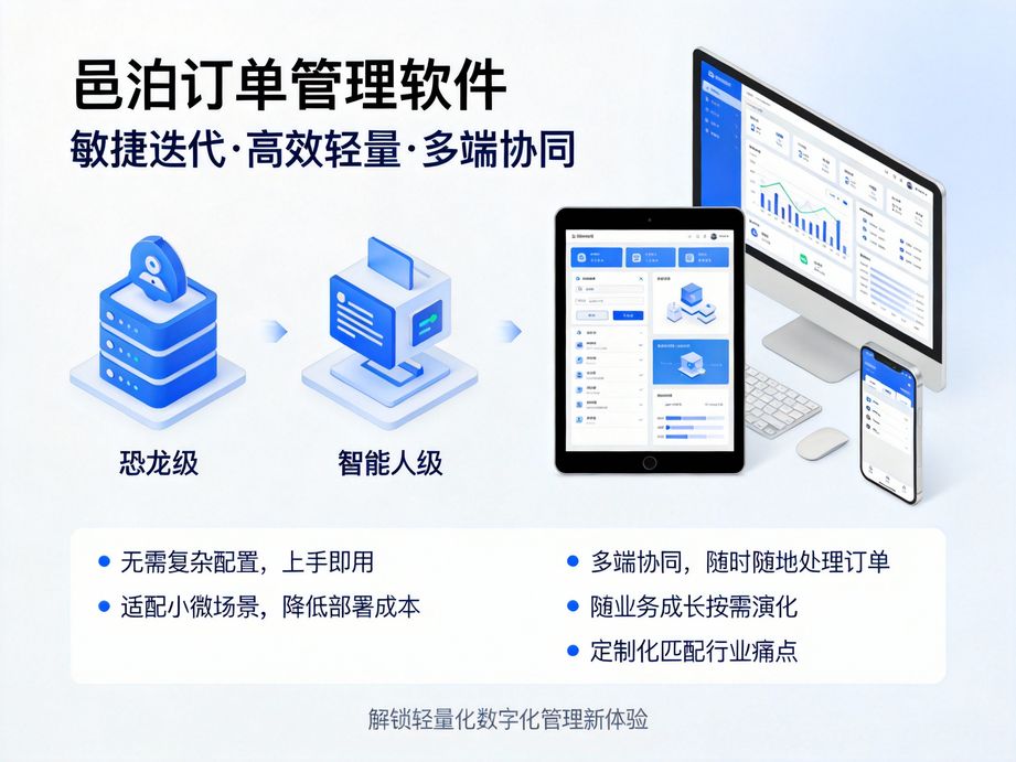 **解鎖小微商戶掌上管單新方式：邑泊軟件訂單管理APP，讓生意觸手可及**