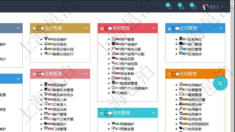 項(xiàng)目管理軟件通過html頁面組織和管理在線系統(tǒng)使用幫助，系統(tǒng)運(yùn)維人員可通過幫助系統(tǒng)實(shí)時(shí)更新發(fā)布版本和使用說明書給用戶提供支持。同時(shí)用戶可通過進(jìn)度條獲得功能模塊成熟度與使用等級(jí)等信息。