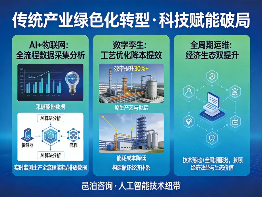 邑泊咨詢擁有資深的行業(yè)專家團(tuán)隊(duì)，將人工智能技術(shù)與數(shù)字化轉(zhuǎn)型結(jié)合，為企業(yè)提供定制化轉(zhuǎn)型咨詢服務(wù)。