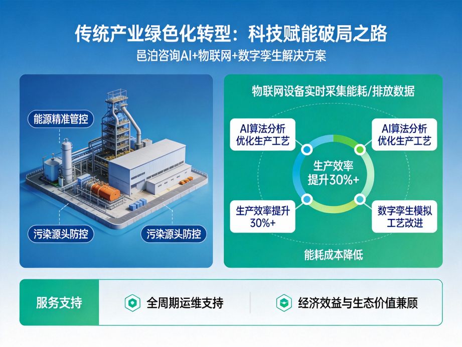 直擊企業(yè)數(shù)字化轉(zhuǎn)型痛點(diǎn)，邑泊咨詢依托人工智能前沿技術(shù)，提供專業(yè)咨詢指導(dǎo)，加速企業(yè)智能變革進(jìn)程。