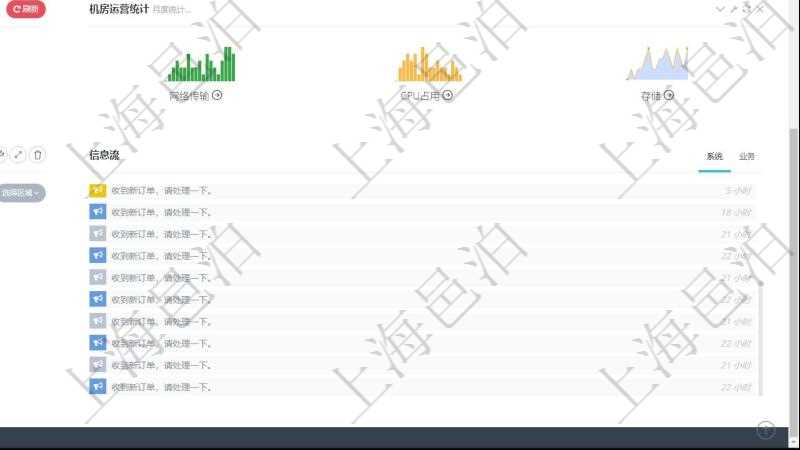 項(xiàng)目管理軟件期貨投資管理總經(jīng)理儀表盤可以查看銷售經(jīng)理業(yè)績(jī)、客戶支持情況、訂單簽約統(tǒng)計(jì)、機(jī)房運(yùn)營(yíng)統(tǒng)計(jì)、全球市場(chǎng)用戶與簽約訂單統(tǒng)計(jì)、信息流等。