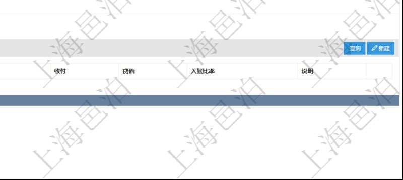 項(xiàng)目管理軟件會(huì)計(jì)管理模塊會(huì)計(jì)科目明細(xì)查詢還可以關(guān)聯(lián)查詢更多相關(guān)資料，比如入賬模板配置：套賬、交易明細(xì)類型、序號(hào)、收付、借貸、入賬比率、說明。