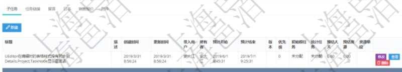 項(xiàng)目管理軟件項(xiàng)目管理模塊任務(wù)維護(hù)明細(xì)查詢還可以關(guān)聯(lián)查詢更多相關(guān)資料，比如子任務(wù)信息：子任務(wù)標(biāo)題、描述、所有者、是否顯示在任務(wù)樹、預(yù)計(jì)開始、預(yù)計(jì)結(jié)束、版本、優(yōu)先級(jí)、初始根任務(wù)、統(tǒng)計(jì)任務(wù)、項(xiàng)目、預(yù)估人天、預(yù)估資源、任務(wù)類型、任務(wù)風(fēng)險(xiǎn)、任務(wù)質(zhì)量、資源單位、任務(wù)狀態(tài)、創(chuàng)建時(shí)間、錄入用戶。