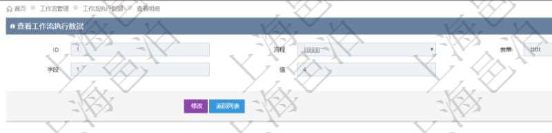 在項目管理軟件工作流系統(tǒng)中可以查詢工作流執(zhí)行數(shù)據(jù)明細，返回流程、表單、字段及數(shù)據(jù)值。